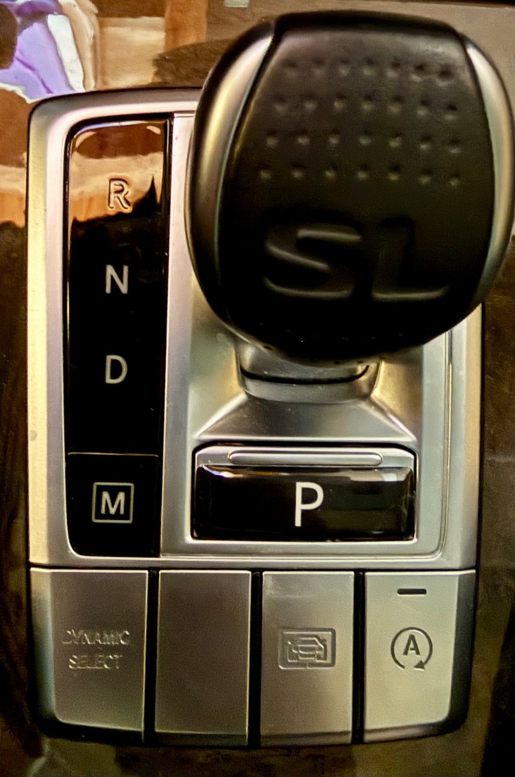 Mercedes-Benz Black 'P' Park Button Overlay fix for peeling button